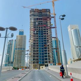 Im Bau befindlicher Wohnblock – Apartment Dubai – Kristal Immobilien
