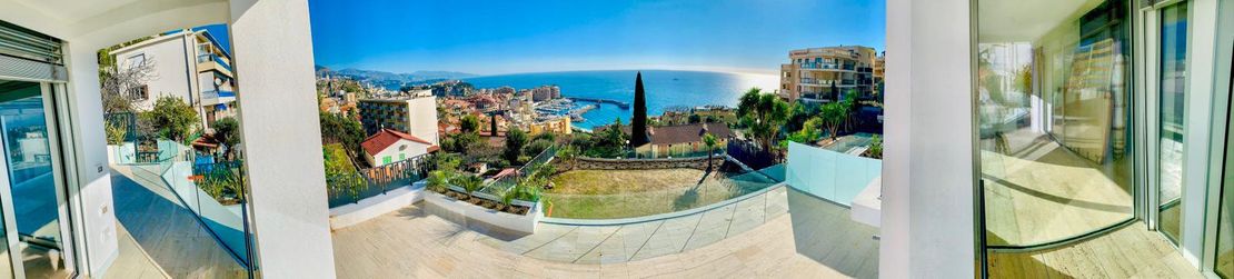 Terrace with view - CAP D'AIL Residence - Kristal SA