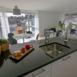 Garden Residence Ascona - Kitchen with view - Kristal SA