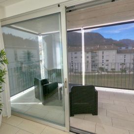 Garden Residence Ascona - Outdoor living room with view - Kristal SA